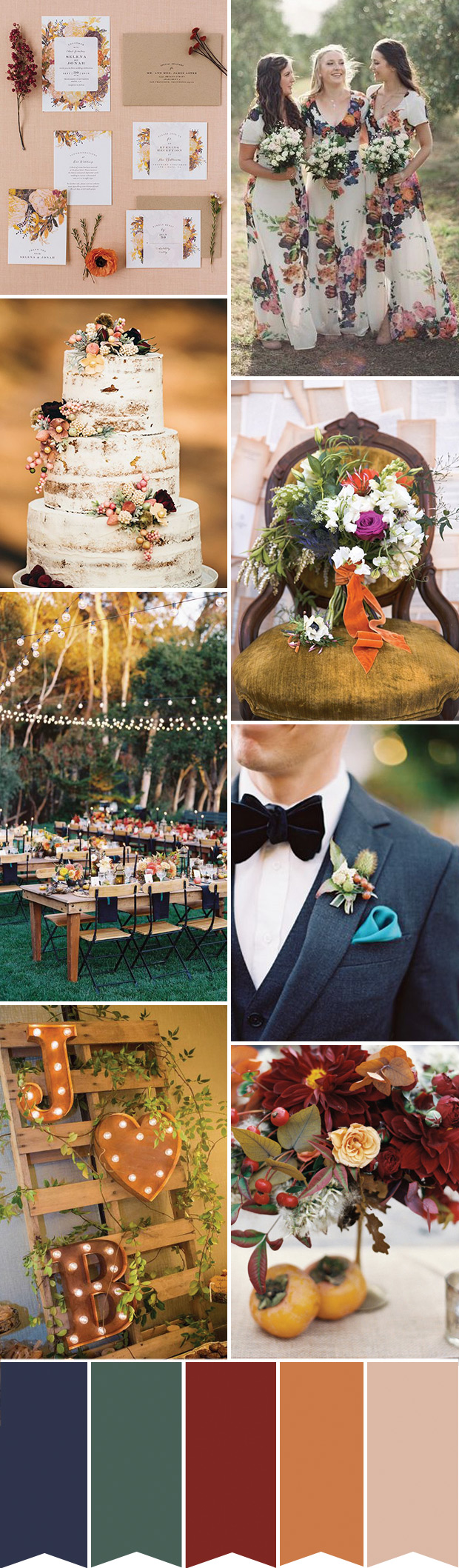 Pretty and Glam Boho Wedding Inspiration |onefabday.com