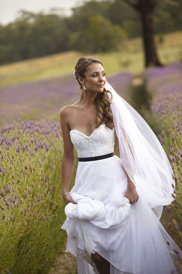 Beautiful floral filled wedding at Sault Restaurant by Blumenthal Photography // onefabday.com