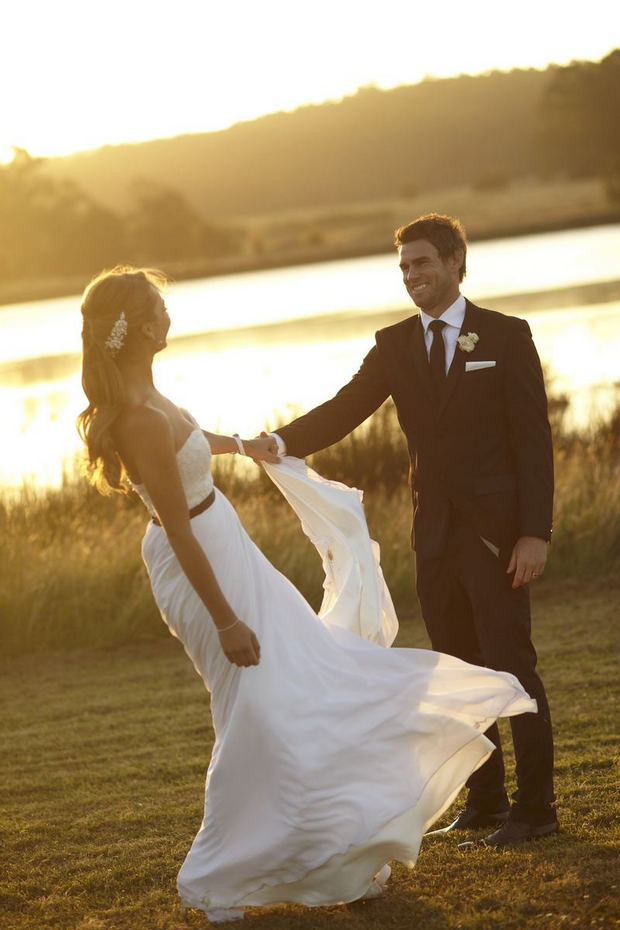 Beautiful floral filled wedding at Sault Restaurant by Blumenthal Photography // onefabday.com