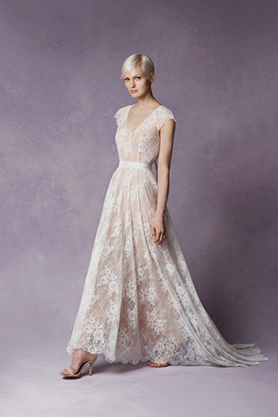 Boho lace wedding dress from Tatyana Merenyuk 2016 - see the rest of the collection on onefabday.com