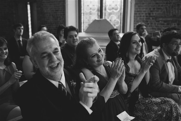 Vintage chic city - Smock Alley Theatre wedding | onefabday.com