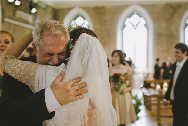 Vintage chic city wedding at Smock Alley | onefabday.com