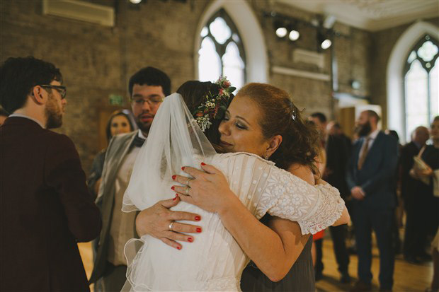 Vintage chic city wedding at Smock Alley | onefabday.com