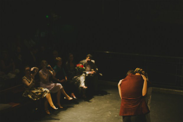 Vintage chic city - Smock Alley Theatre wedding | onefabday.com