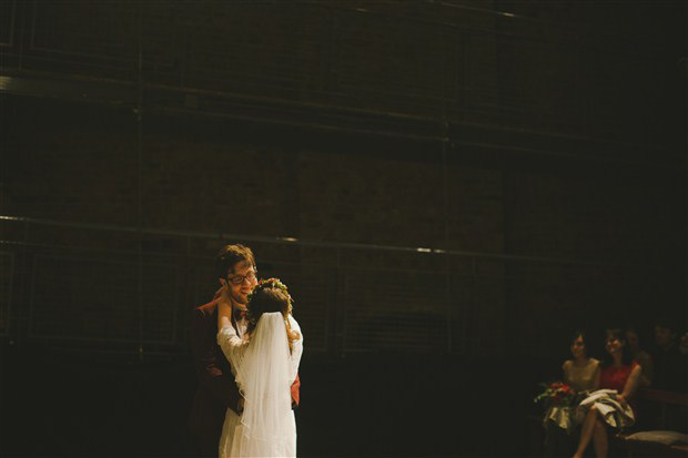 Vintage chic city wedding at Smock Alley | onefabday.com