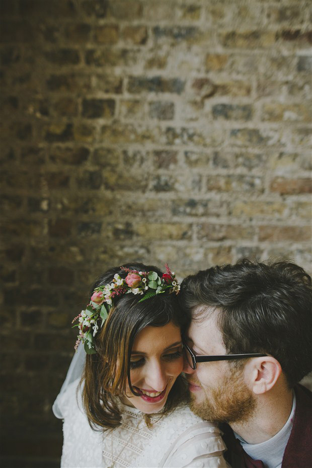 Vintage chic city wedding at Smock Alley | onefabday.com