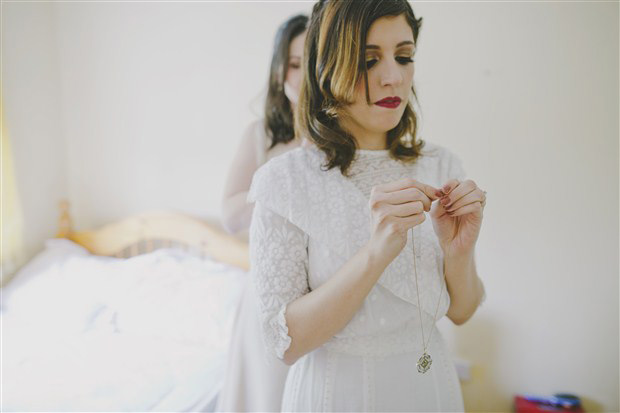 Vintage chic city - Smock Alley Theatre wedding | onefabday.com