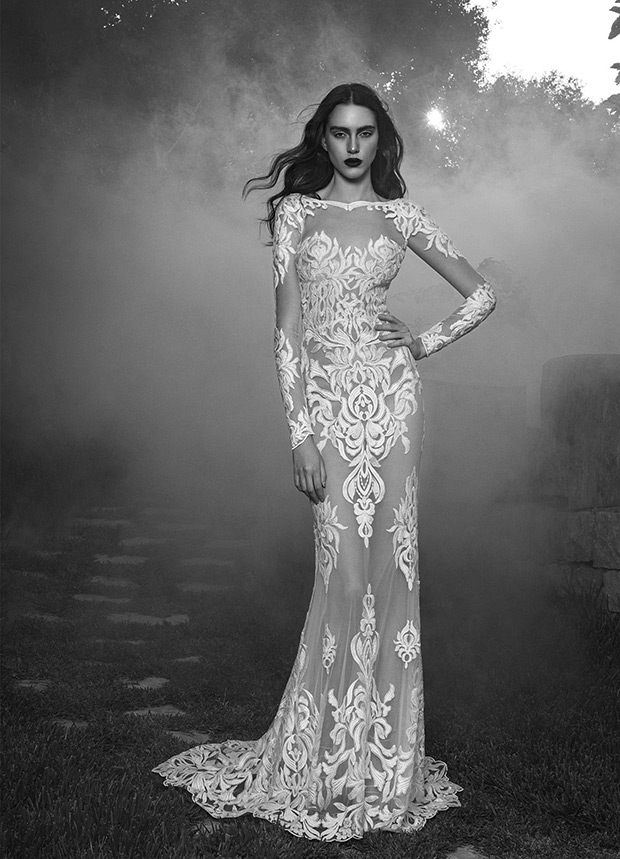 Tammy wedding dress from Zuhair Murad wedding dresses Fall 2016 - Long sleeve lace couture wedding gown -  see the rest of the collection on onefabday.com