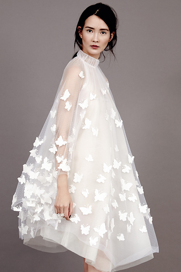 Beautiful Wedding Dresses with Capes | See more on onefabday.com