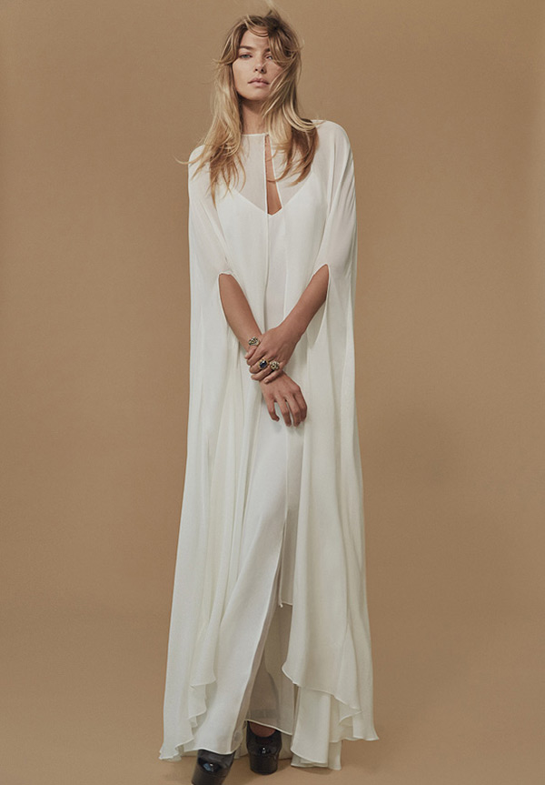 Beautiful Wedding Dresses with Capes | See more on onefabday.com