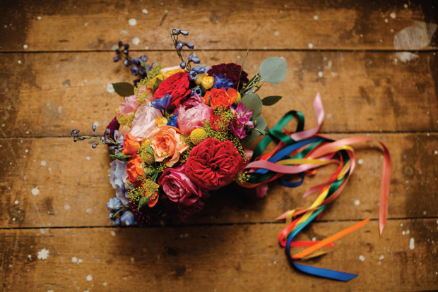 Colourful Killyon Manor wedding by The Lous | onefabday.com