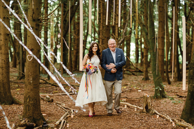 Colourful Killyon Manor wedding by The Lous | onefabday.com