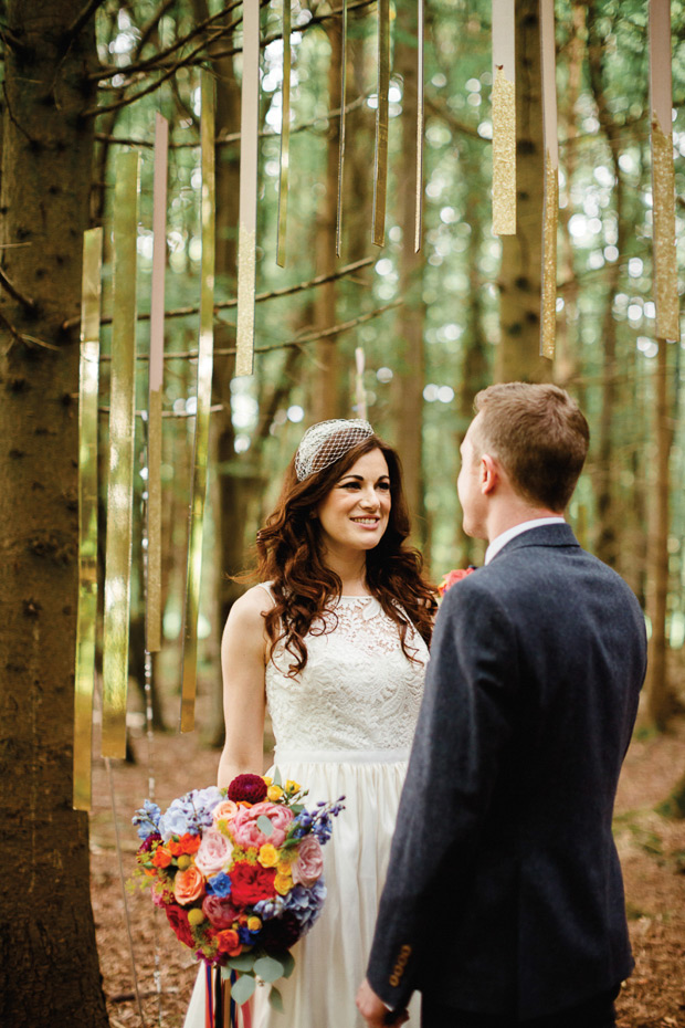 Colourful Killyon Manor wedding by The Lous | onefabday.com