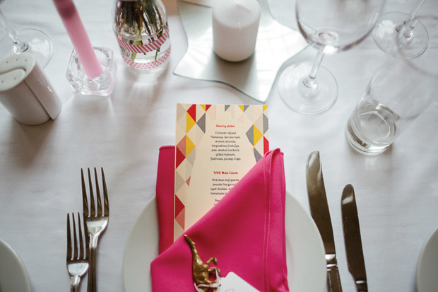 Colourful Killyon Manor wedding by The Lous | onefabday.com