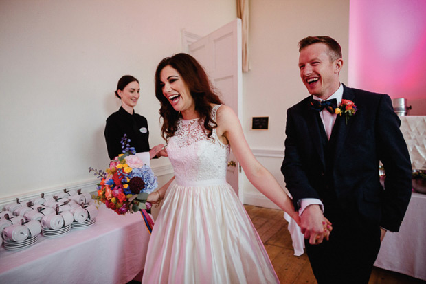 Colourful Killyon Manor wedding by The Lous | onefabday.com