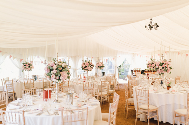 Pretty Pink Devon Marquee Garden Wedding By Butterfly Photography | onefabday.com