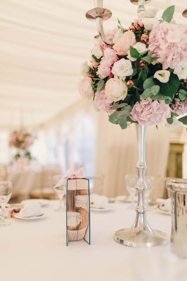 Pretty Pink Devon Marquee Garden Wedding By Butterfly Photography | onefabday.com