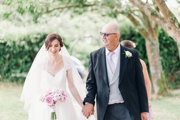 Pretty Pink Devon Marquee Garden Wedding By Butterfly Photography | onefabday.com