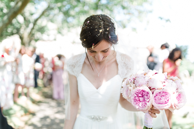 Pretty Pink Devon Marquee Garden Wedding By Butterfly Photography | onefabday.com