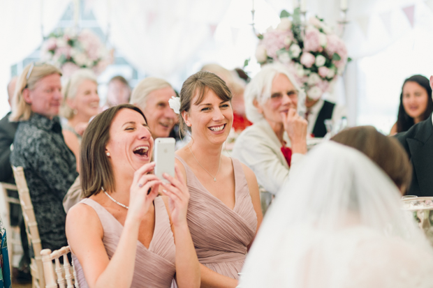 Pretty Pink Devon Marquee Wedding By Butterfly Photography | onefabday.com