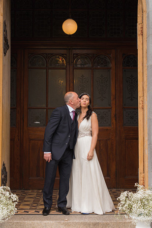 Glam Castle Durrow Wedding by Mark Barton | onefabday.com