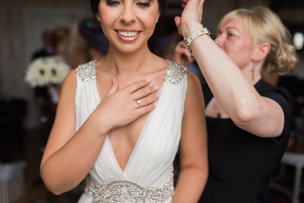 Glam Castle Durrow Wedding by Mark Barton | onefabday.com