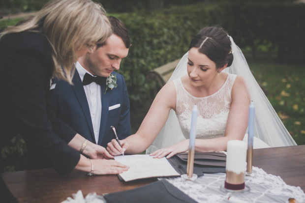 Larchfield Estate wedding by Ronan Shaw Photographie | onefabday.com