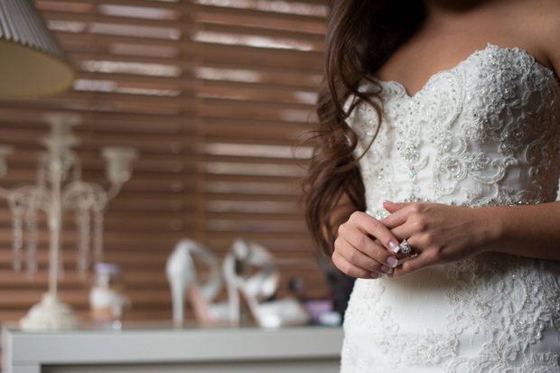 Rustic and Glam Gothic Wedding by On Three Photography  // onefabday.com