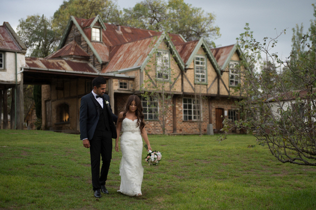 Rustic and Glam Gothic Wedding by On Three Photography  // onefabday.com