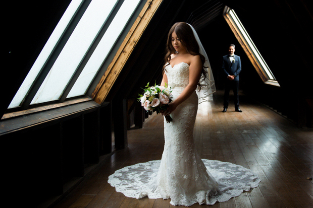 Rustic and Glam Wedding by On Three Photography  // onefabday.com