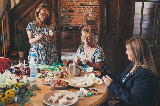 Rustic Sandwell Park Farm Wedding By Katie Dervin Photography // onefabday.com