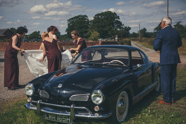 Rustic Sandwell Park Farm Wedding By Katie Dervin Photography // onefabday.com