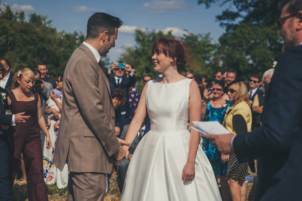 Rustic Sandwell Park Farm Wedding By Katie Dervin Photography // onefabday.com