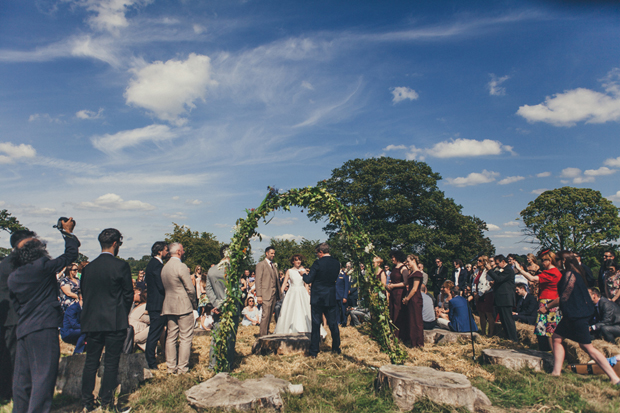 Rustic Sandwell Park Farm Wedding By Katie Dervin Photography // onefabday.com