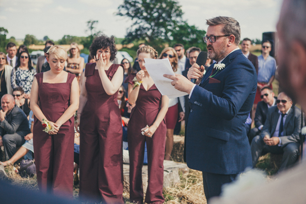 Rustic Sandwell Park Farm Wedding By Katie Dervin Photography // onefabday.com