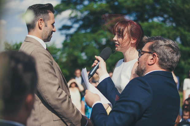 Rustic Sandwell Park Farm Wedding By Katie Dervin Photography // onefabday.com