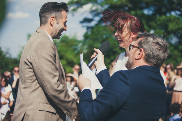 Rustic Sandwell Park Farm Wedding By Katie Dervin Photography // onefabday.com