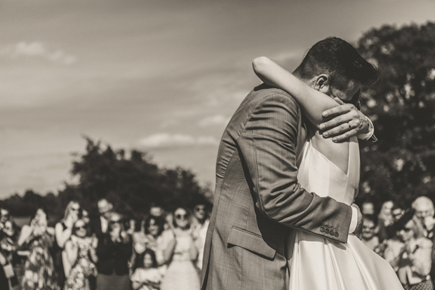 Rustic Sandwell Park Farm Wedding By Katie Dervin Photography // onefabday.com