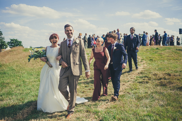 Rustic Sandwell Park Farm Wedding By Katie Dervin Photography // onefabday.com