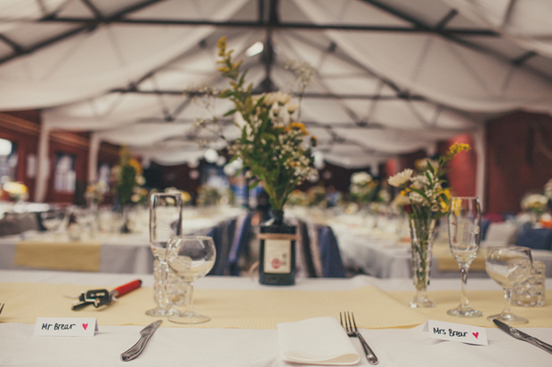 Rustic Sandwell Park Farm Wedding By Katie Dervin Photography // onefabday.com