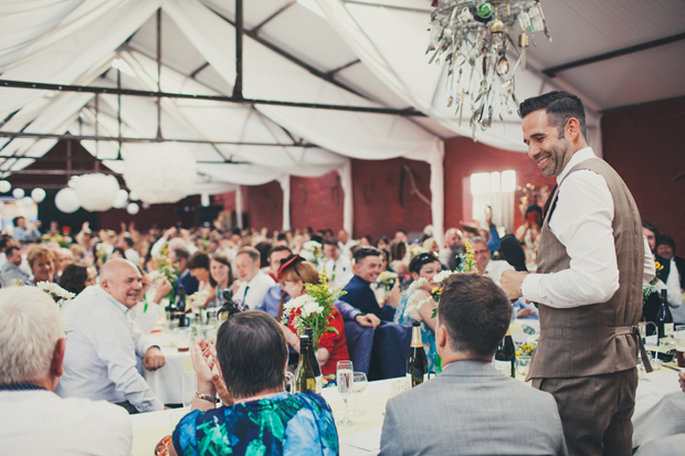 Rustic Sandwell Park Farm Wedding By Katie Dervin Photography // onefabday.com