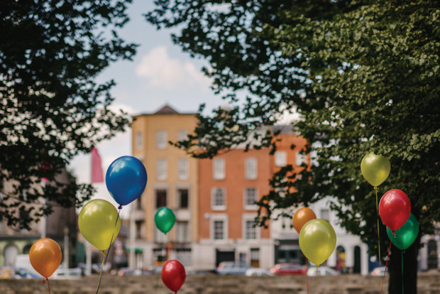 Smock Alley complete with lots of balloons! see all the fun on onefabday.com