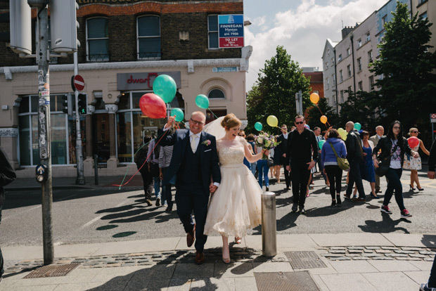 Smock Alley complete with lots of balloons! Plus a Ballymagarvey village wedding - see all the fun on onefabday.com