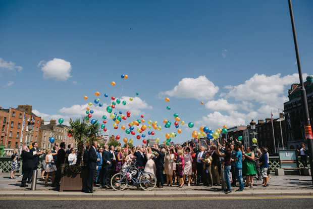 Smock Alley complete with lots of balloons! Plus a Ballymagarvey village wedding - see all the fun on onefabday.com