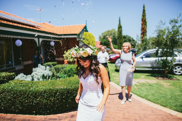 Super fun city wedding by Through The Woods We Ran | onefabday.com