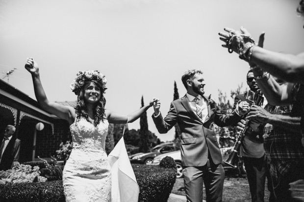 Super fun city wedding by Through The Woods We Ran | onefabday.com