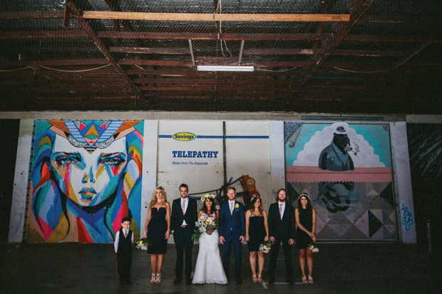 Super fun city wedding by Through The Woods We Ran | onefabday.com