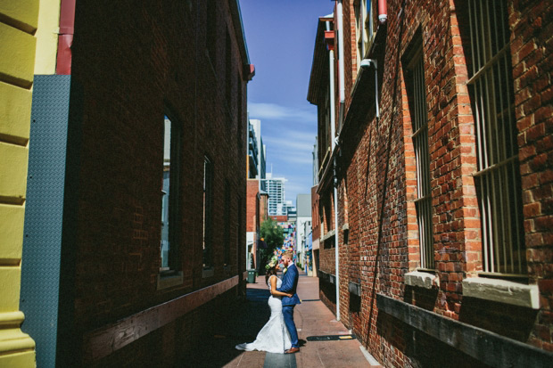 Super fun city wedding by Through The Woods We Ran | onefabday.com