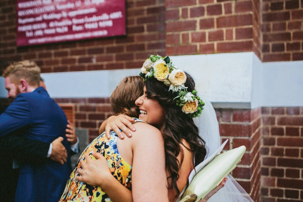 Super fun city wedding by Through The Woods We Ran | onefabday.com