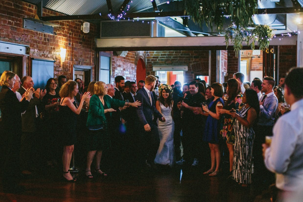 Super fun city wedding by Through The Woods We Ran | onefabday.com